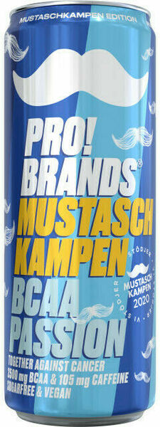 PROBRANDS BCAA Drink Mustasch Kampen - passion fruit 330ml porovnat ceny