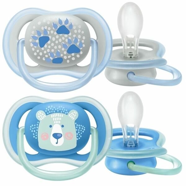 Philips Avent Šidítko Ultra air Pastel 6-18m chlapec, 2ks porovnat ceny