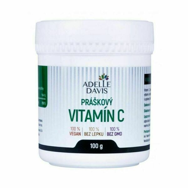 Adelle Davis Práškový vitamín C 100 g porovnat ceny