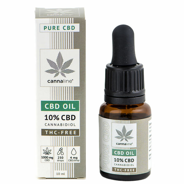 Cannaline CBD olej 10% bez THC 10ml porovnat ceny