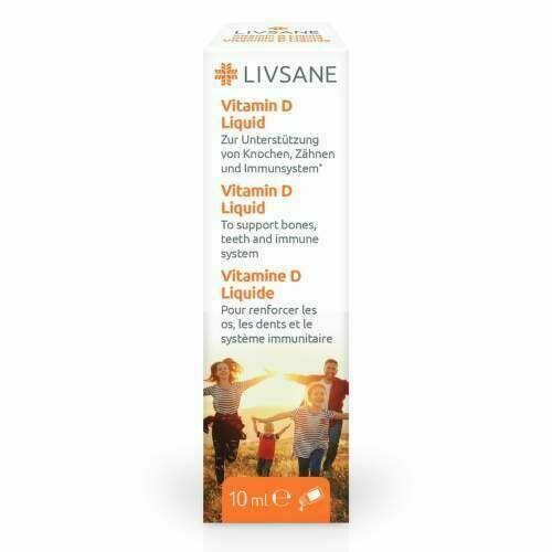 LIVSANE Vitamin D pro zdravý růst kapky 10ml porovnat ceny