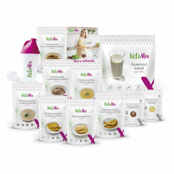 KETOMIX Balíček keto diety na 3 týdny porovnat ceny
