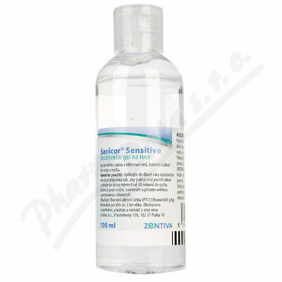 Sanicor Sensitive Dezinfekční gel na ruce 100ml porovnat ceny
