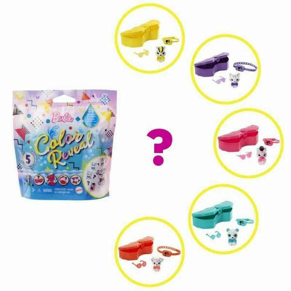 Barbie COLOR REVEAL ZVÍŘÁTKO MONO ASST porovnat ceny