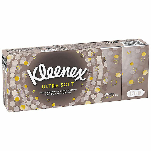 KLEENEX Ultra Soft Papírové kapesníky 10x9 ks porovnat ceny