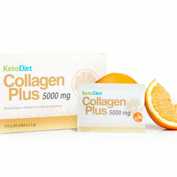 KETODIET Collagen Plus 5000 mg pomeranč 30 sáčků porovnat ceny