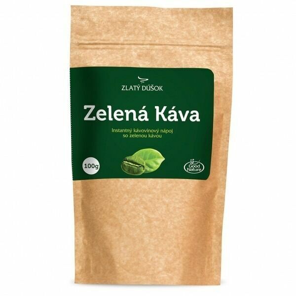 Zlatý doušek Zelená káva instantní kávovinový nápoj 100g porovnat ceny