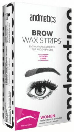 Andmetics Brow Wax Strips Women porovnat ceny