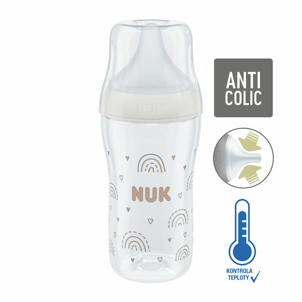 NUK Perfect Match láhev sklo s kontrolou teploty 230 ml porovnat ceny