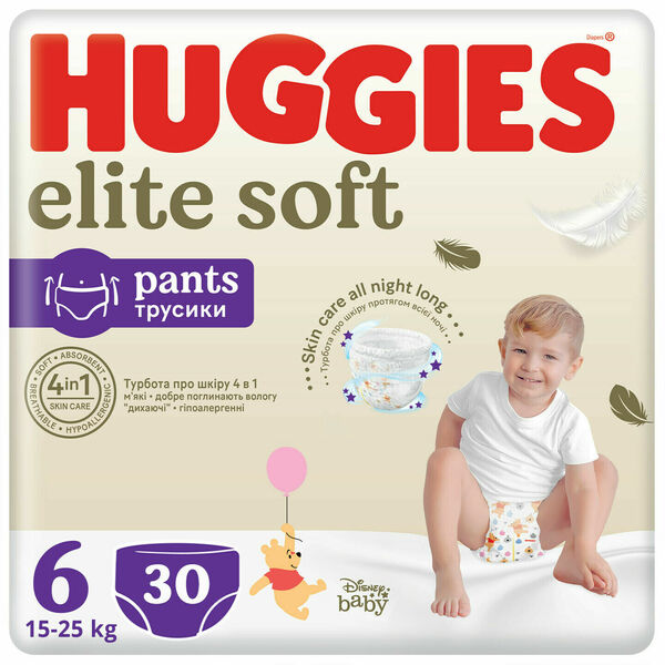 Huggies Elite Soft Pants 6, 30 ks porovnat ceny