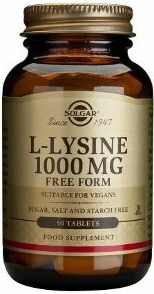 SOLGAR L-Lysin 1000 mg tablety 50 porovnat ceny
