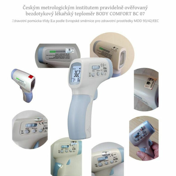 BODY COMFORT Bezdotykový teploměr BC 07 porovnat ceny