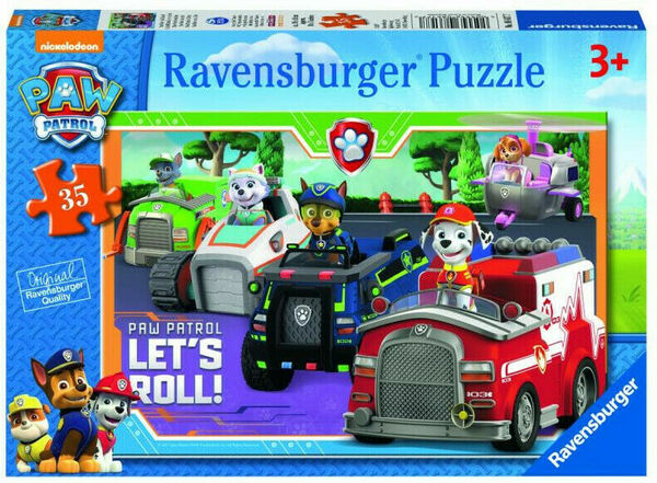 Ravensburger  Tlapková Patrola; 35 dílků porovnat ceny