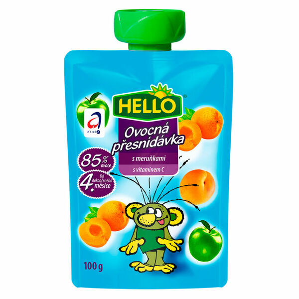HELLO Kapsička s meruňkami 100 g x 12 kusů porovnat ceny