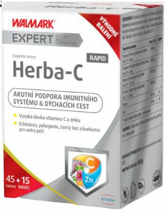 Walmark Herba-C Rapid 45+15 tablet porovnat ceny