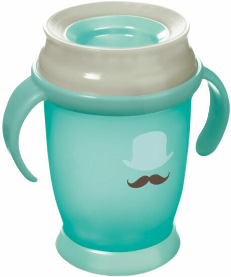 Hrníček LOVI 360 JUNIOR Retro 250ml s úchyty bez BPA modrý porovnat ceny