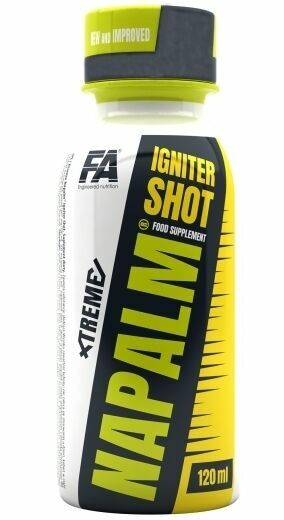 Fitness Authority Xtreme Napalm Igniter Shot mandarinka 120ml porovnat ceny