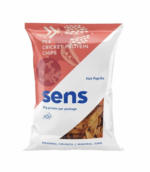 SENS Cvrččí Protein chipsy Pikantní paprika 80 g porovnat ceny