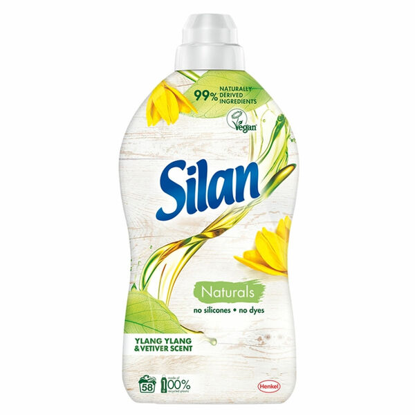 SILAN Naturals Aviváž Ylang&Vetiver 58 praní 1450 ml porovnat ceny