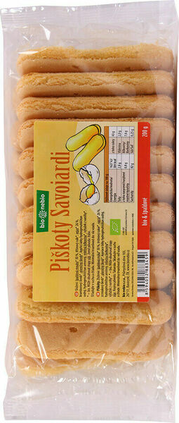 Bio nebio  Bio*nebio Bio špaldové piškoty cukrářské Savoiardi 200g porovnat ceny