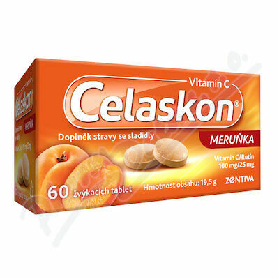 Celaskon meruňka 100mg tbl.60 porovnat ceny