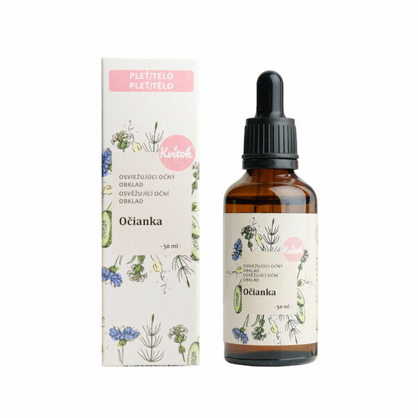KVITOK Osvěžujíci oční obklad Očianka 50 ml porovnat ceny