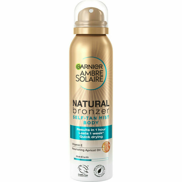 Garnier Ambre Solaire natural bronzer samoopalovací tělová mlha 150 ml porovnat ceny