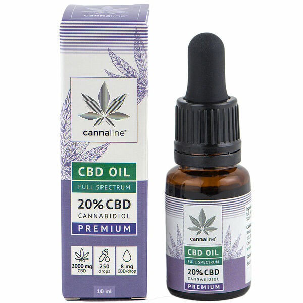 Cannaline CBD olej 20% Full Spectrum 10ml porovnat ceny