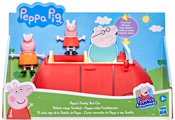 Hasbro Prasátko Peppa Rodinné červené auto 1 ks porovnat ceny
