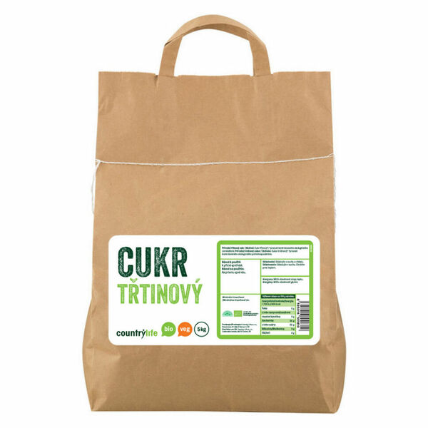 COUNTRY LIFE Cukr třtinový BIO 5 kg porovnat ceny