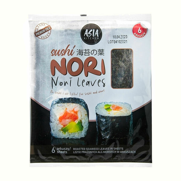 ASIA KITCHEN Nori Mořská řasa 6 listů 15 g porovnat ceny