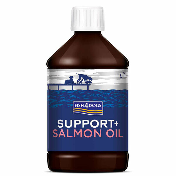 Fish4Dogs Lososový olej pro psy Support+ 500 ml porovnat ceny