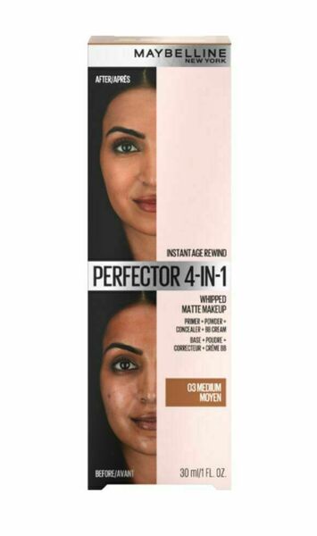 Maybelline Instant Age Rewind Perfector 4v1 odstín 02 Medium matující make-up 18 g porovnat ceny