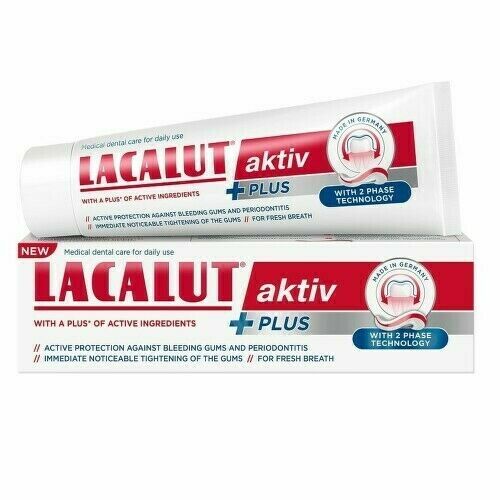 Lacalut Aktiv Plus Zubní Pasta 75ml porovnat ceny