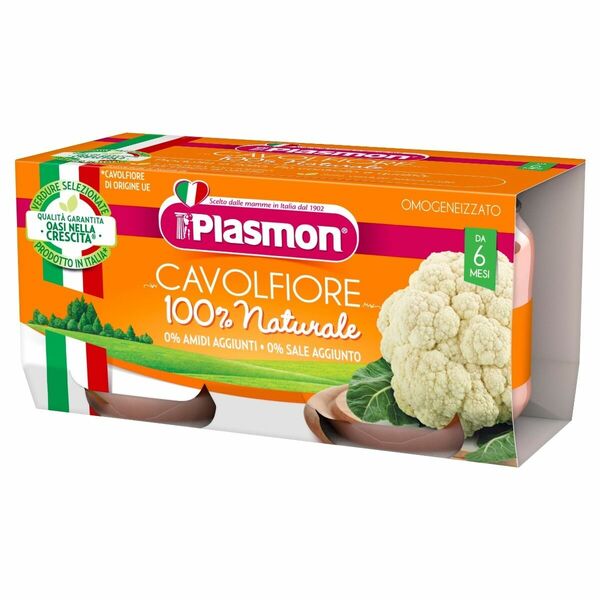 Plasmon První lžička květák příkrm od ukončeného 6. měsíce 2x80 g porovnat ceny
