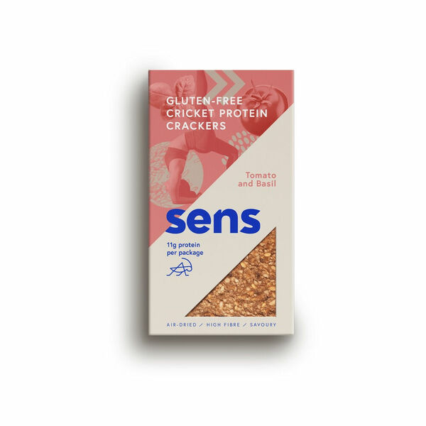 SENS Protein bezlepkové krekry s cvrččí moukou Rajče & Bazalka 50 g porovnat ceny