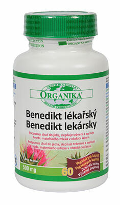 Organika Benedikt lékařský 500mg 60 kapslí porovnat ceny