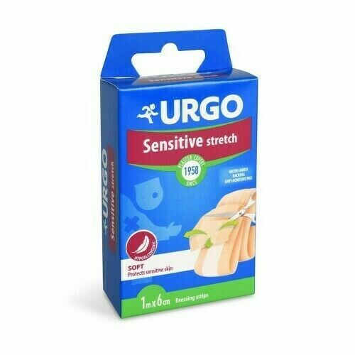 URGO SENSITIVE Citlivá pokožka náplast 1mx6cm NOVÁ porovnat ceny