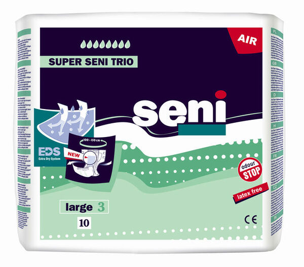 Seni Super Trio Large 10 ks ink. plen. kalh. porovnat ceny