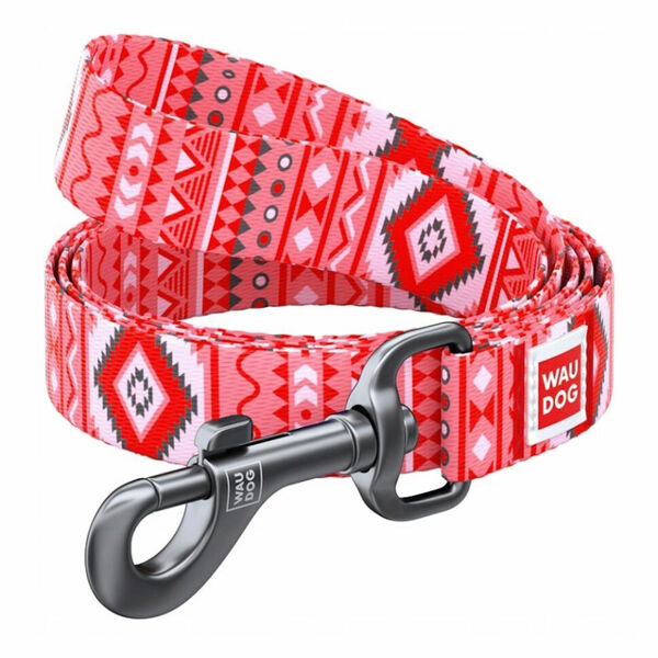 WAUDOG Vodítko pro psy Etno červené 1 ks, Velikost: M porovnat ceny