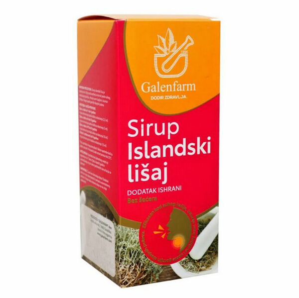 GALENFARM Sirup s islandským lišejníkem 200 ml porovnat ceny