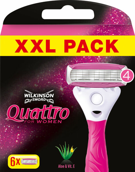 Wilkinson Quattro for Women Náhradní hlavice 6 ks porovnat ceny