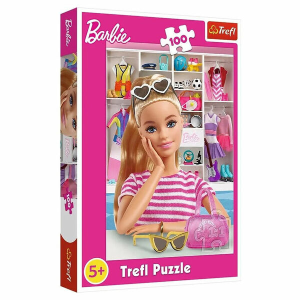 TREFL Puzzle Seznamte se s Barbie Mattel 100 ks porovnat ceny
