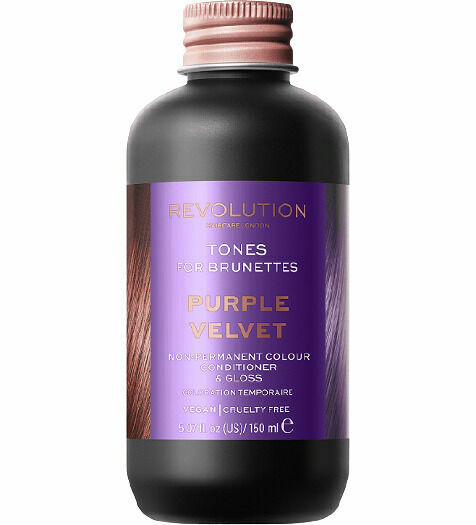 Revolution Haircare Tones for Brunettes Barva na vlasy Purple Velvet 150ml porovnat ceny