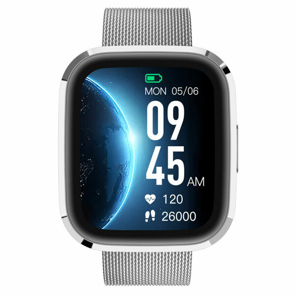 GARETT Smartwatch GRC STYLE Silver steel Chytré hodinky porovnat ceny