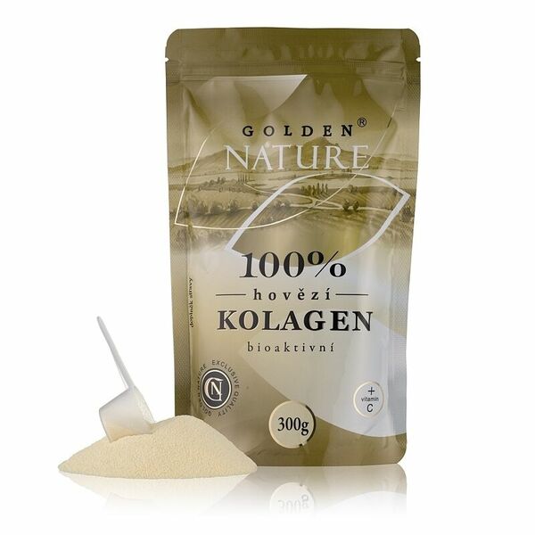 Golden Nature Golden Nature Hovězí kolagen Bioaktivní (Kolagenní peptidy) 300g 300 g porovnat ceny