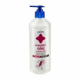 ALPA masážní olej HŘEJIVÝ 500ml porovnat ceny