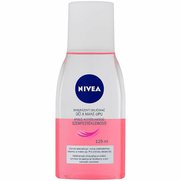 NIVEA Dvoufázový odličovač očí a make-upu růžový 125 ml porovnat ceny
