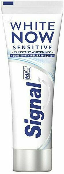 Signal Zubní pasta White Now Sensitive 75 ml porovnat ceny