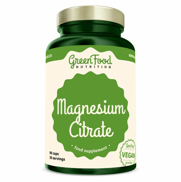 GREENFOOD NUTRITION Magnesium citrate 90 kapslí porovnat ceny